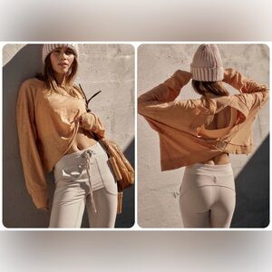 NWT FP Movement by Free People My Time Layer - Spiced Tangerine